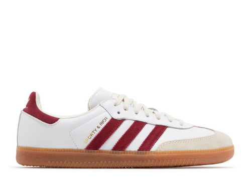 Samba OG – Sneakers « Sporty and Rich x Samba White Core Burgundy »